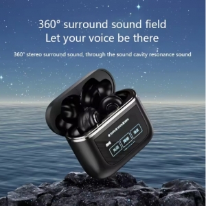 NEW hot selling TWS Wireless Noise Cancelling Earbuds Bluetooth 5.3 In-Ear Headphones with Touch Screen Charging Case